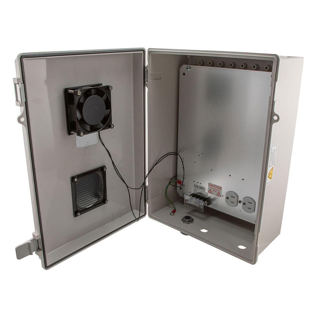 NavePoint 14x10x06 ABS Plastic Weatherproof Outdoor IP24 NEMA 3R
