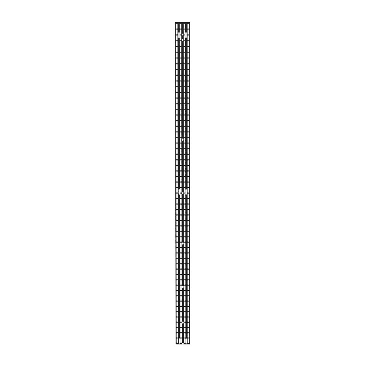 42U Vertical Cable Management Rail, Rack Mount, 0.26 x 3.5 x 76