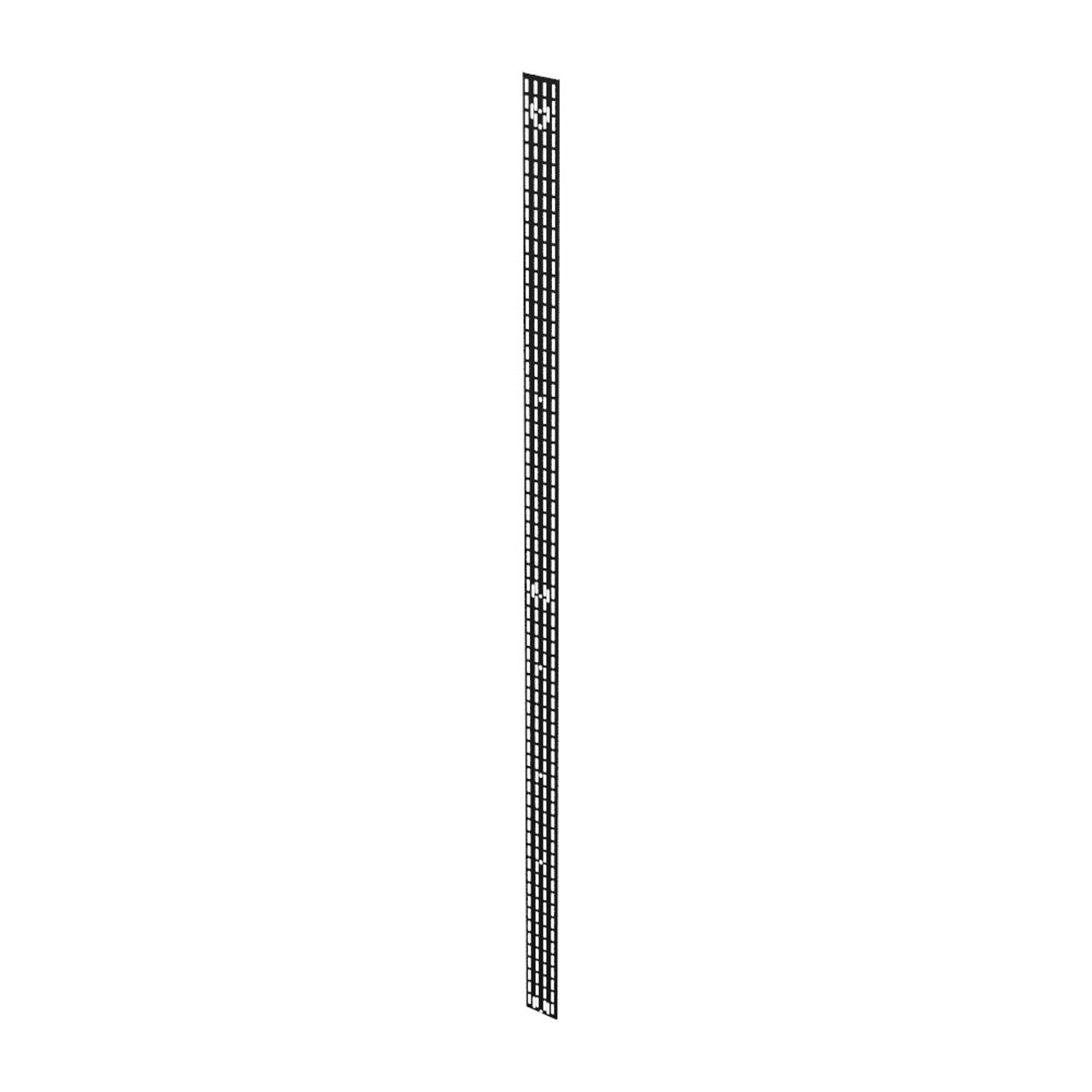 48U Vertical Cable Management Rail, Rack Mount, 0.26 x 3.5 x 86.5