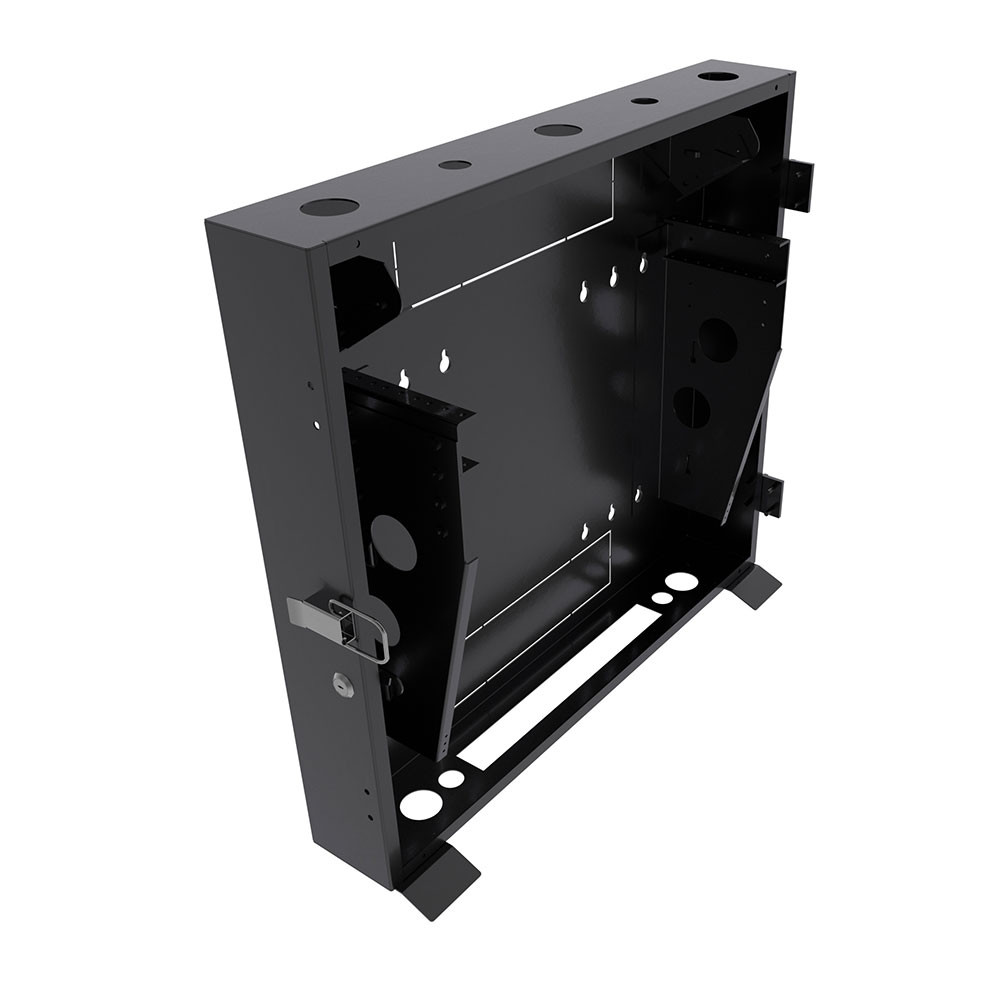 NavePoint3U Vertical Wall Mount Enclosure, 20 inch to 15.7 depth