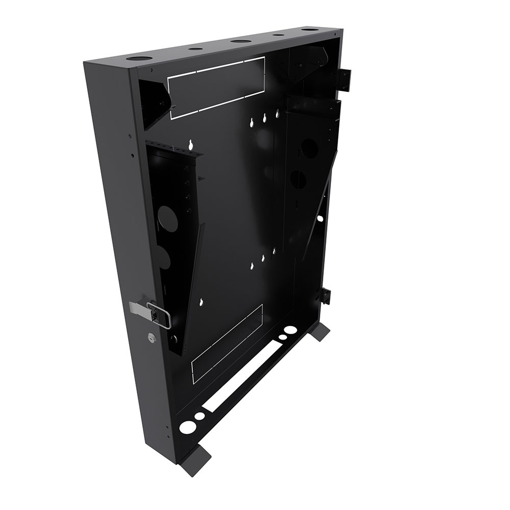 NavePoint3U Vertical Wall Mount Enclosure, 24 inch to 23.6 depth
