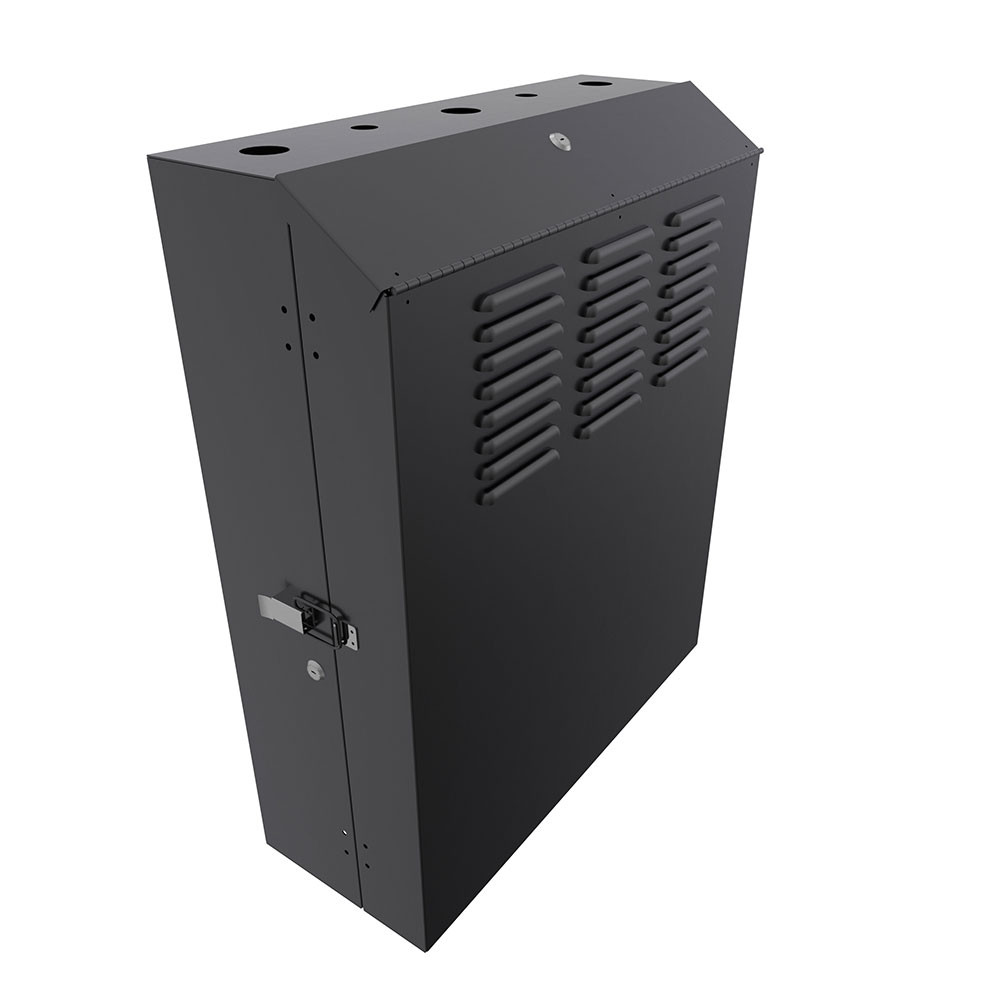 NavePoint5U Vertical Wall Mount Enclosure, 24 inch to 23.6 depth