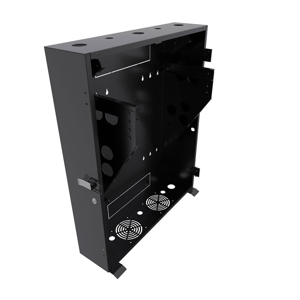 NavePoint5U Vertical Wall Mount Enclosure, 24 inch to 23.6 depth