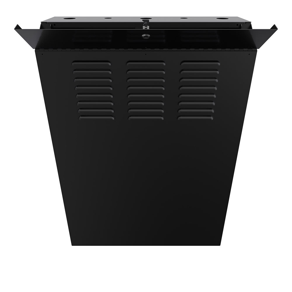 NavePoint5U Vertical Wall Mount Enclosure, 28 inch to 27.5 depth