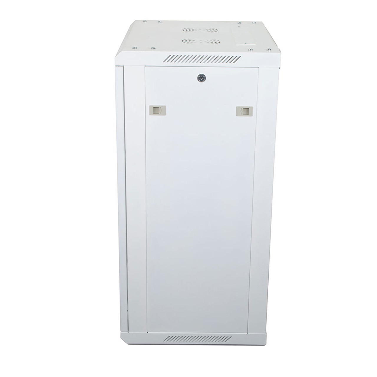 NavePoint 19-inch Wide Networking Cabinet, 18U, 17 Inches Deep, White