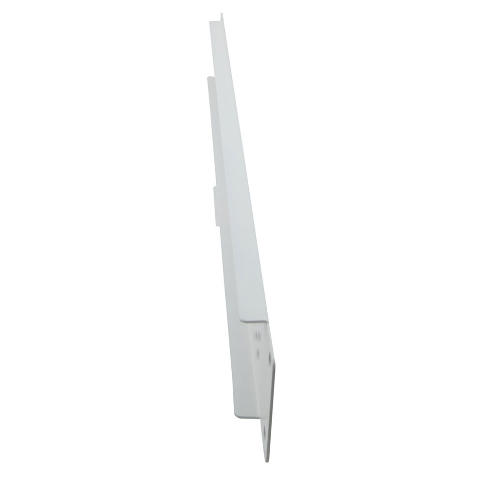 19 Inch Perf Blank Panel 1U- RAL9003, Signal White