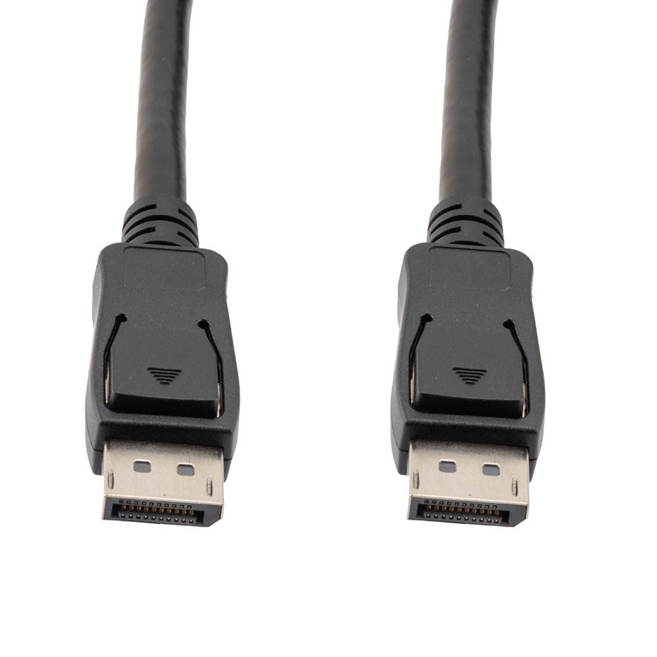 NavePoint DisplayPort 2.0 Male to Male Cable, PVC Jacket, Black, PVC shell, Supports 16K @ 120Hz, 1M 