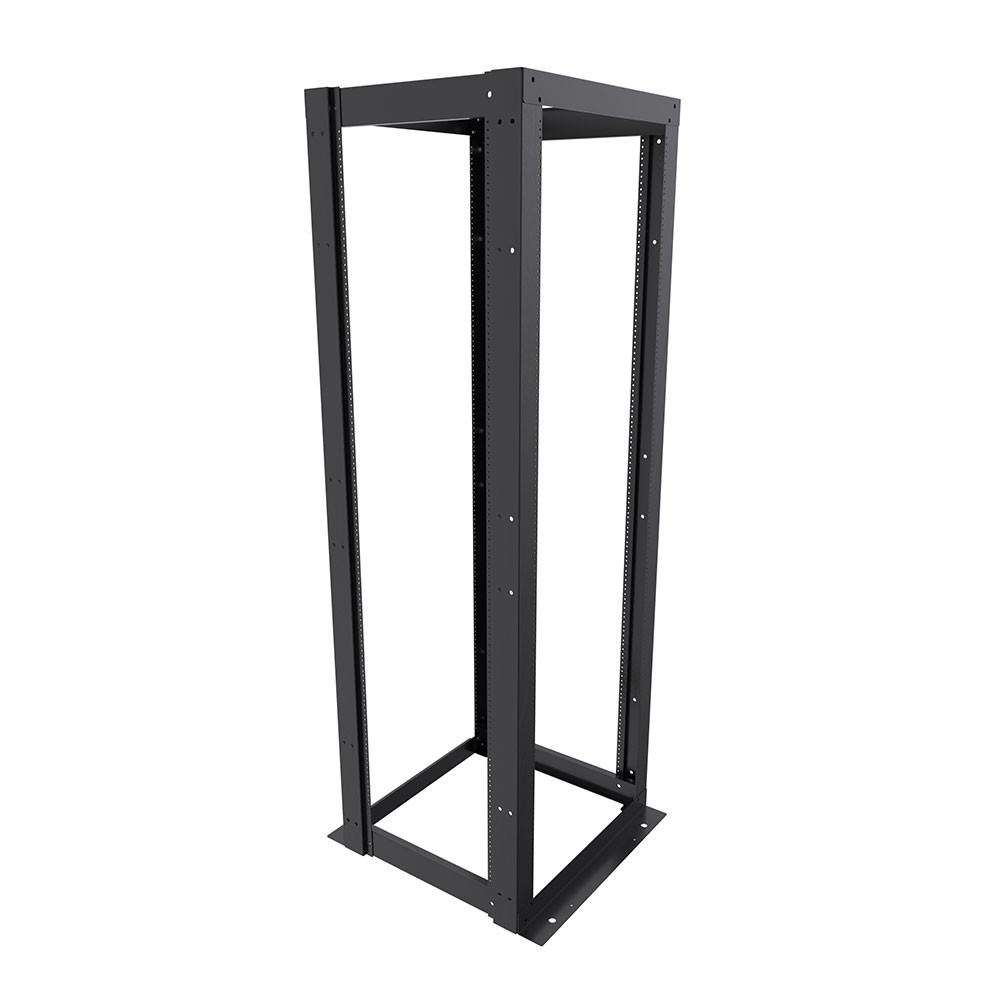 23-inch Width, 42U 4-Post Open Rack Threaded