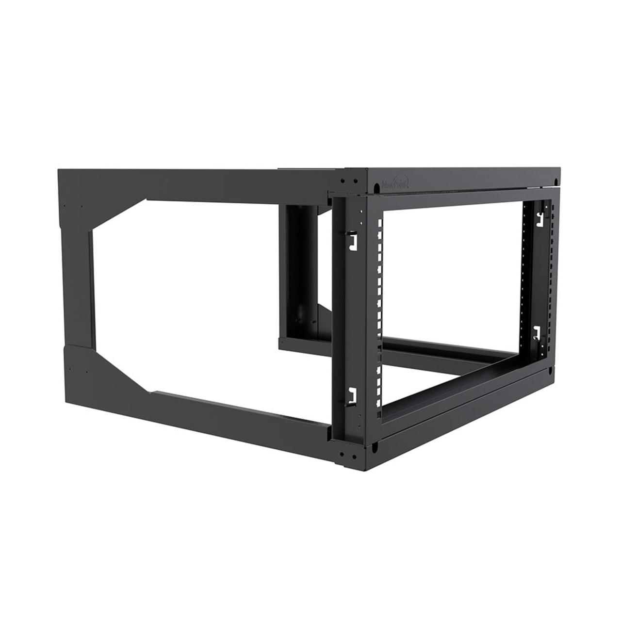 23-inch Width, 6U Open Wall Rack with 24" Depth