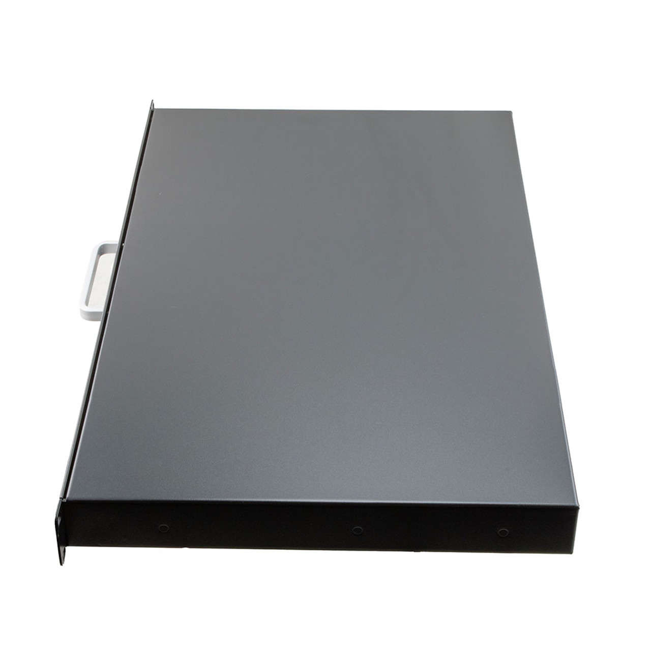 23" Rack Mount Drawer 1U, Black Finish 