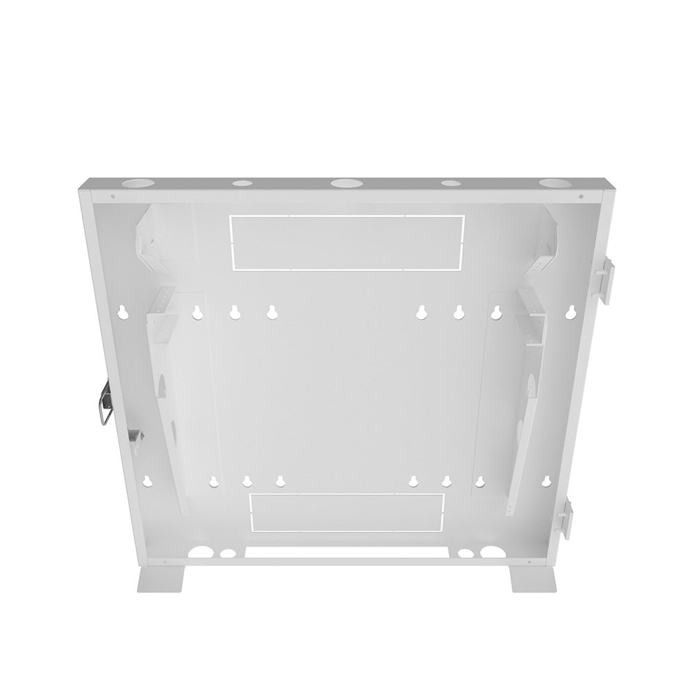 2U Vertical Wall Mount, 400mm (16 in), White