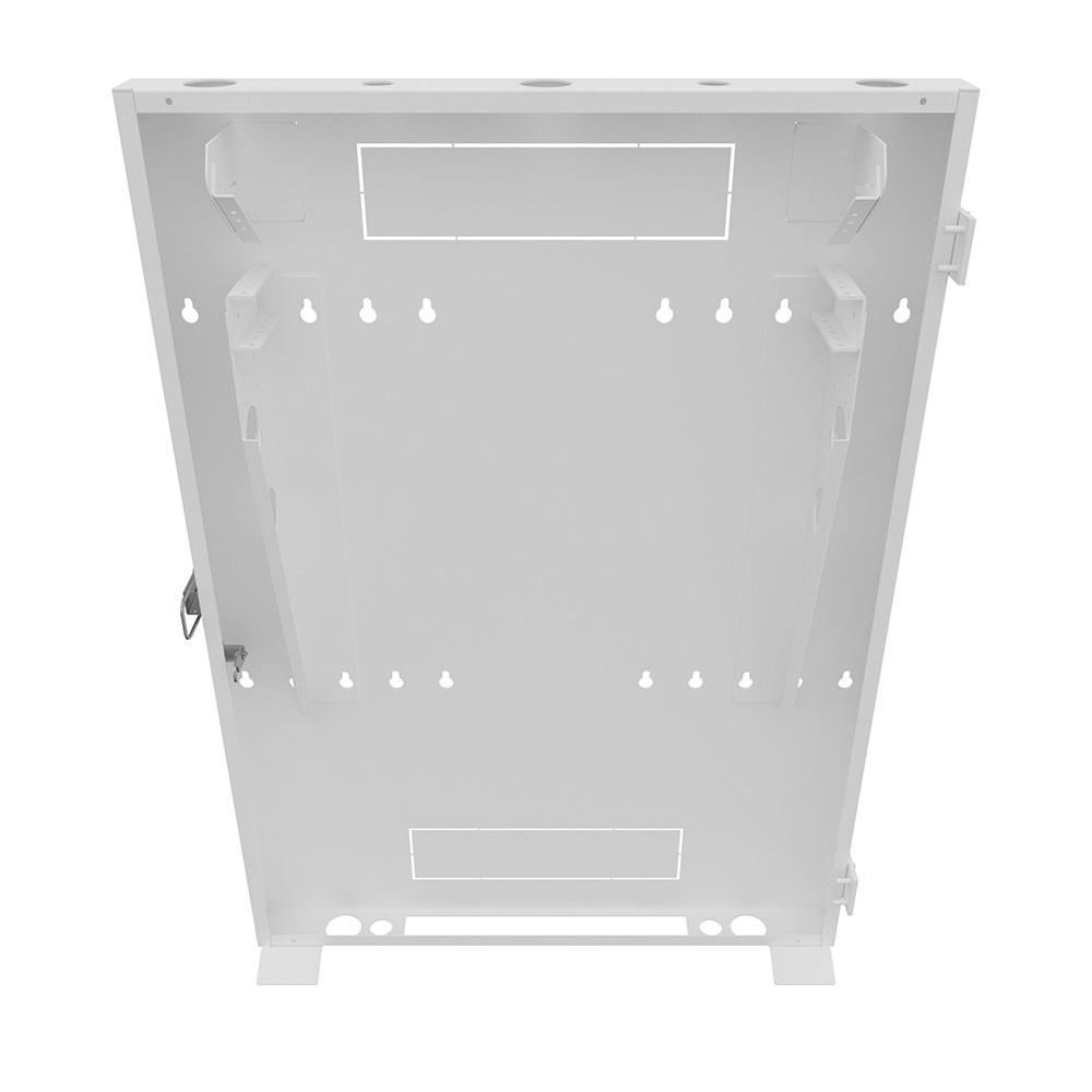 2U Vertical Wall Mount, 700mm (28 in), White