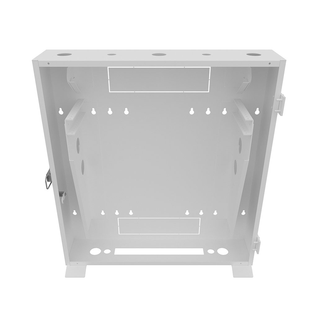 4U Vertical Wall Mount, 550mm (22 in), White