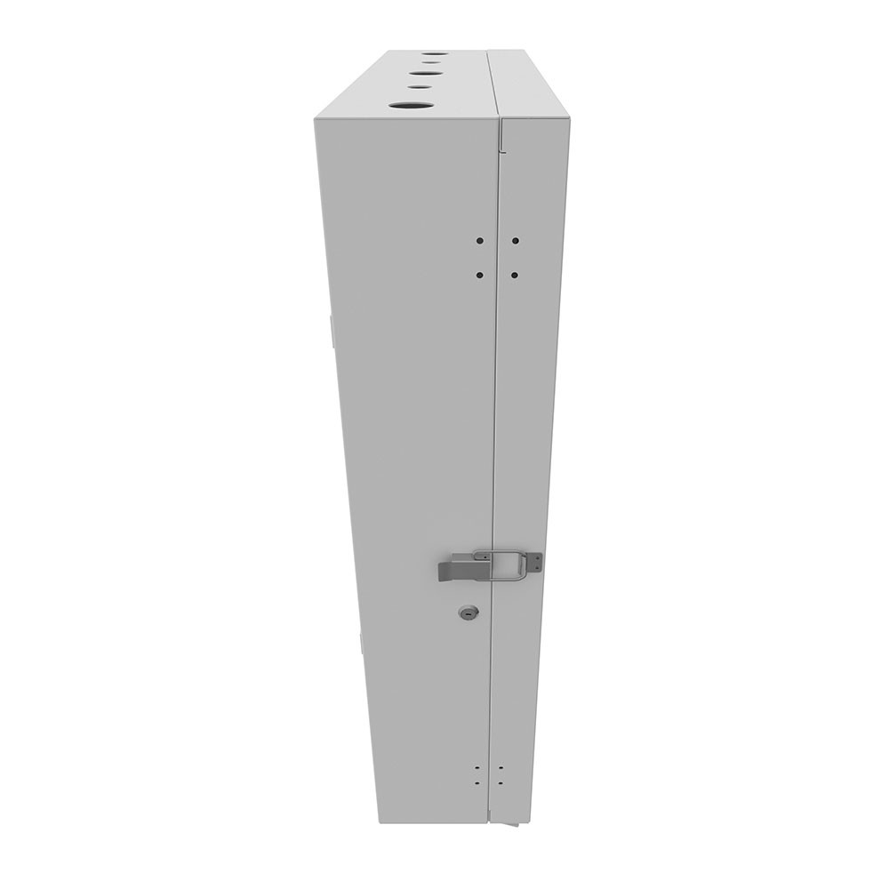 4U Vertical Wall Mount, 700mm (28 in), White