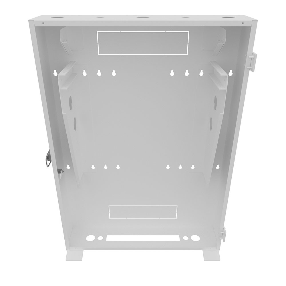 4U Vertical Wall Mount, 700mm (28 in), White