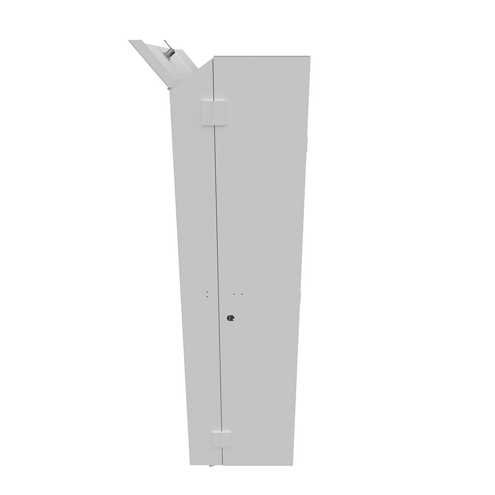 6U Vertical Wall Mount, 900mm (36 in), White