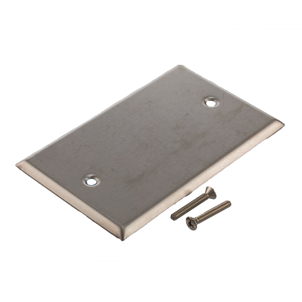 Stainless Steel Single Gang Blank Wallplate