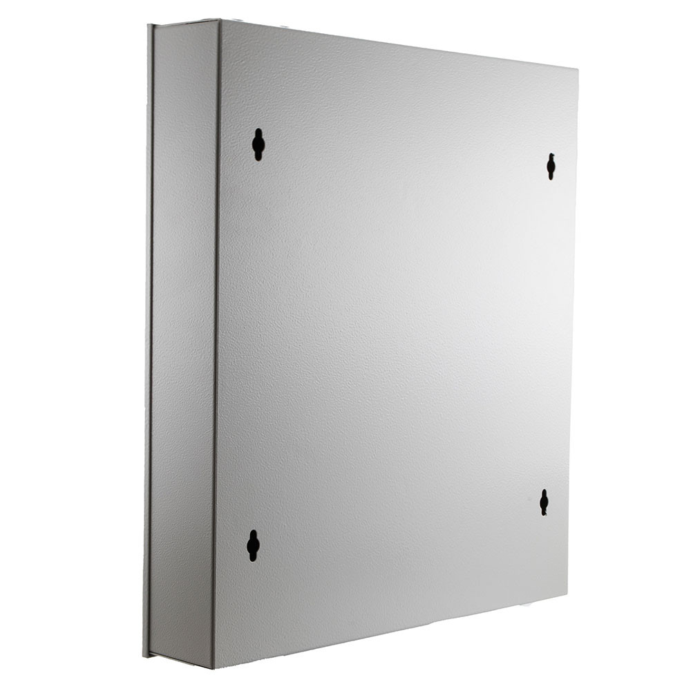 Outdoor Fiber Enclosure SS, 24 Ports with 24x LC/APC Duplex Adapter and 48x LC/APC Pigtails