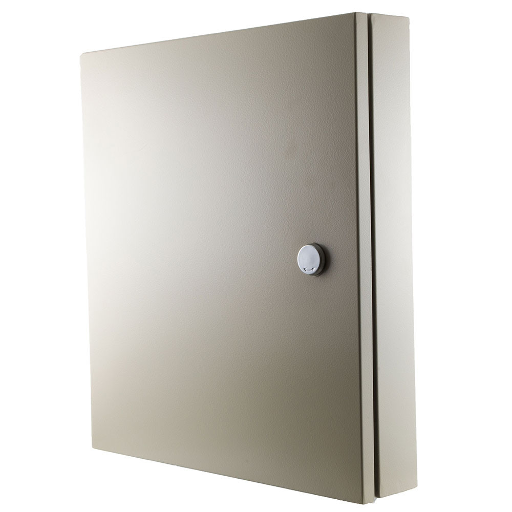 Fiber Optic Wall Mount Box 24 Ports with 24x LC/APC Duplex Adapter and 48x LC/APC Pigtails