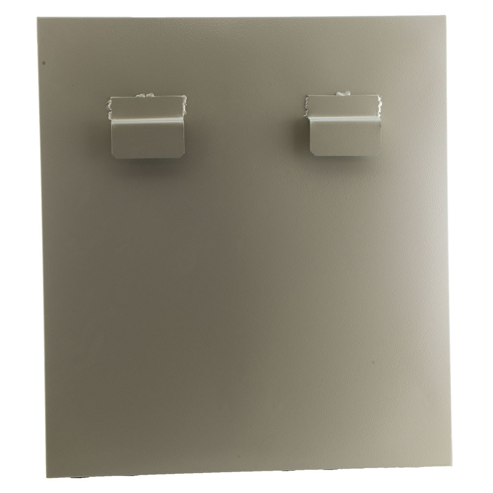 Outdoor Fiber Enclosure Stainless Steel, 48 Ports, empty with splice tray and adapter panels