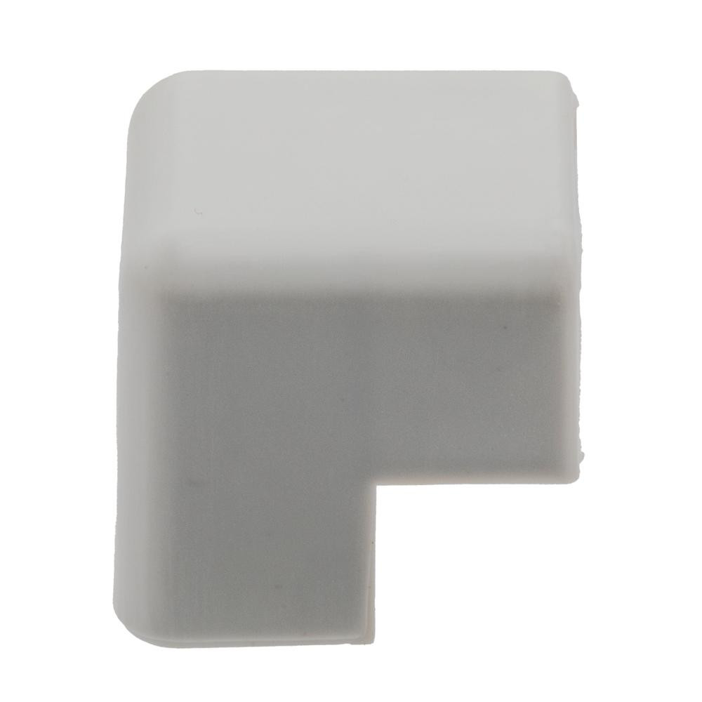 Raceway Outside Corner 1.4x2.1cm, White