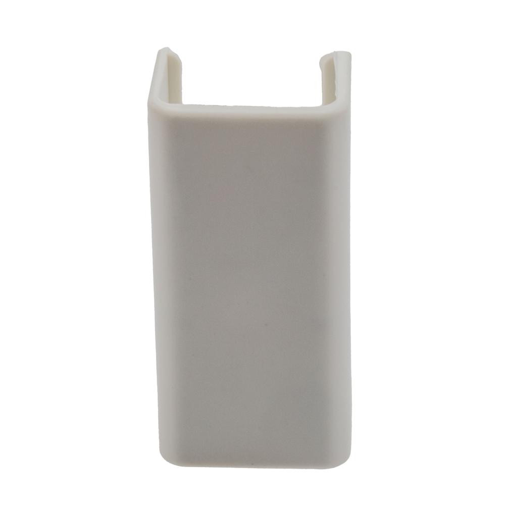 Raceway Splice Fitting 1.4x2.1cm, White