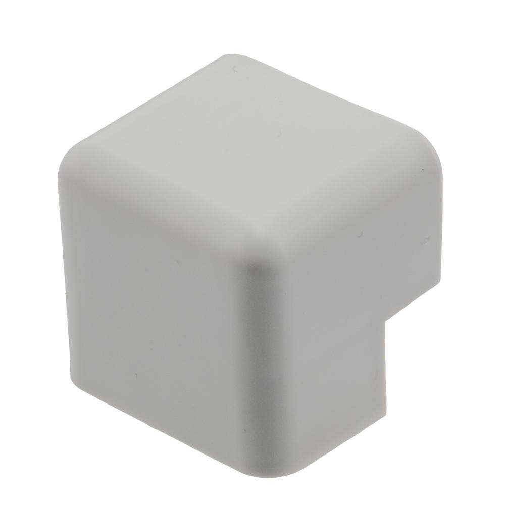 Raceway Outside Corner 2x3.5cm, White