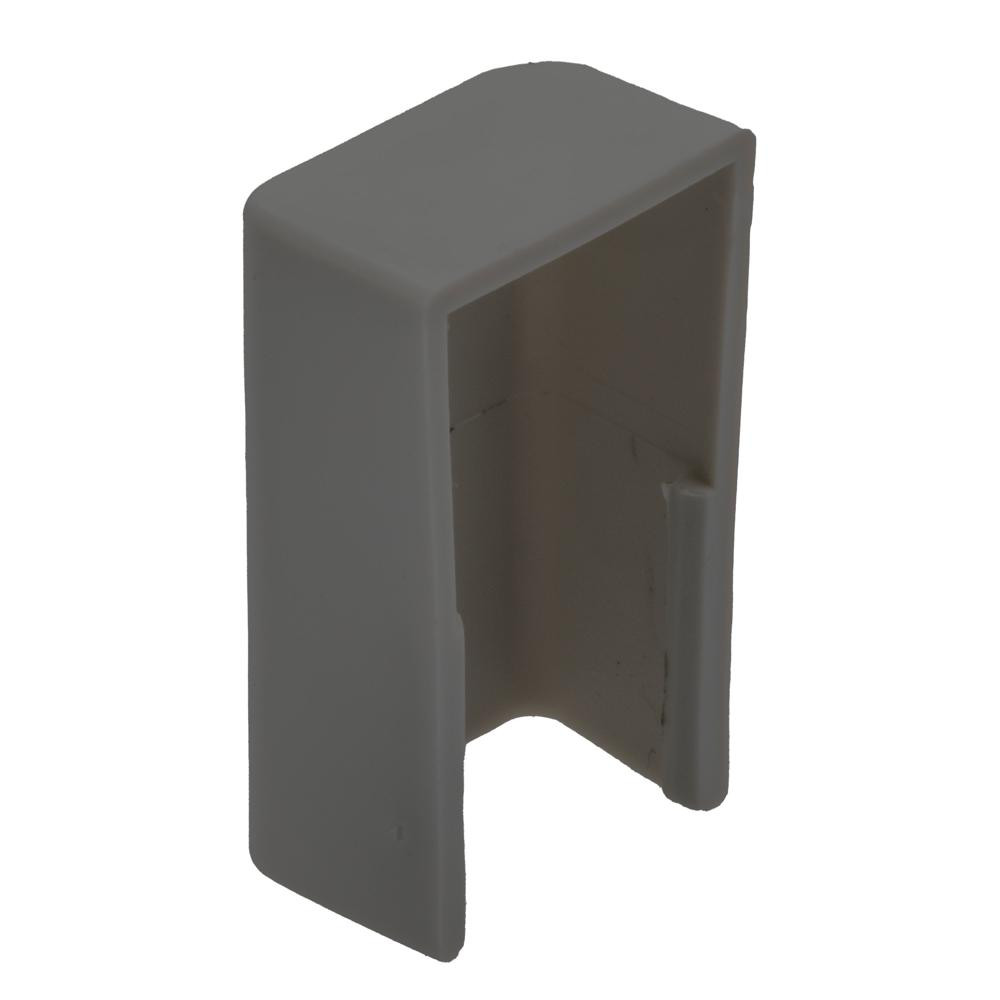 Raceway End Cap 1.4x2.1cm, Gray