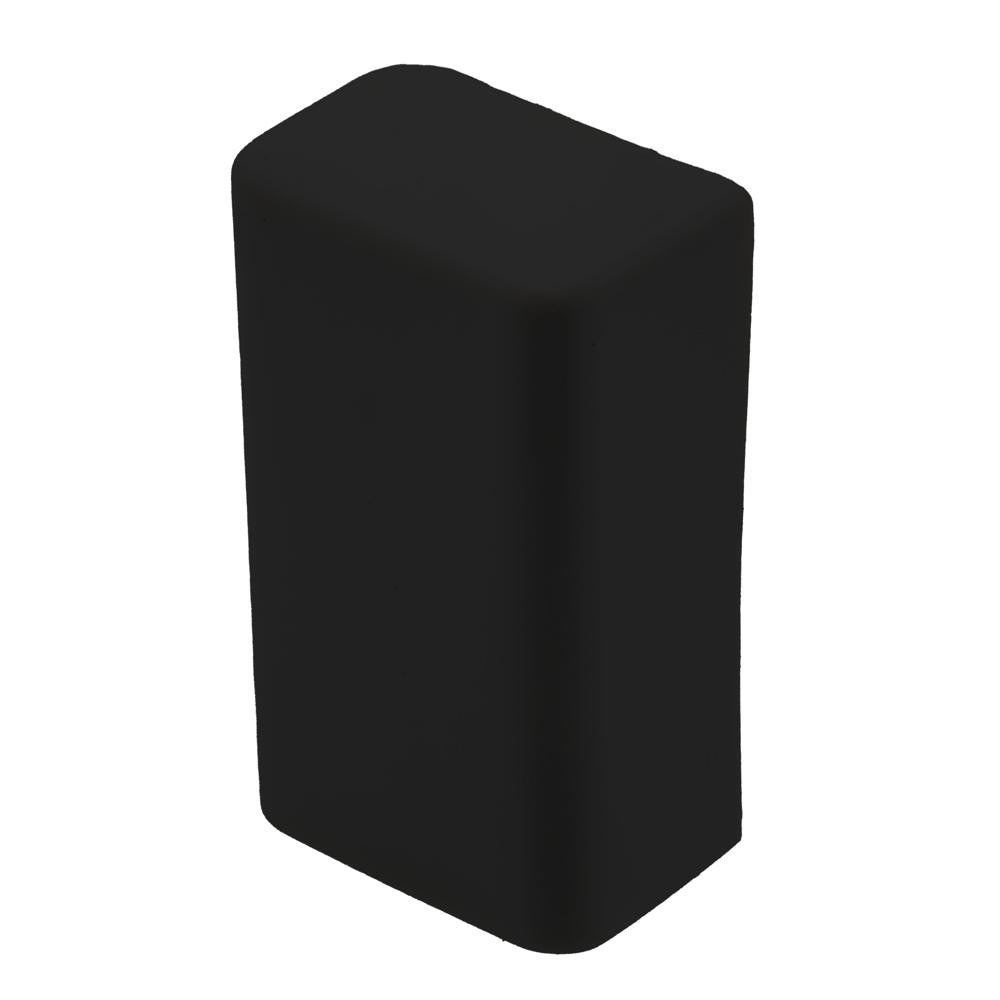 Raceway End Cap 1.4x2.1cm, Black