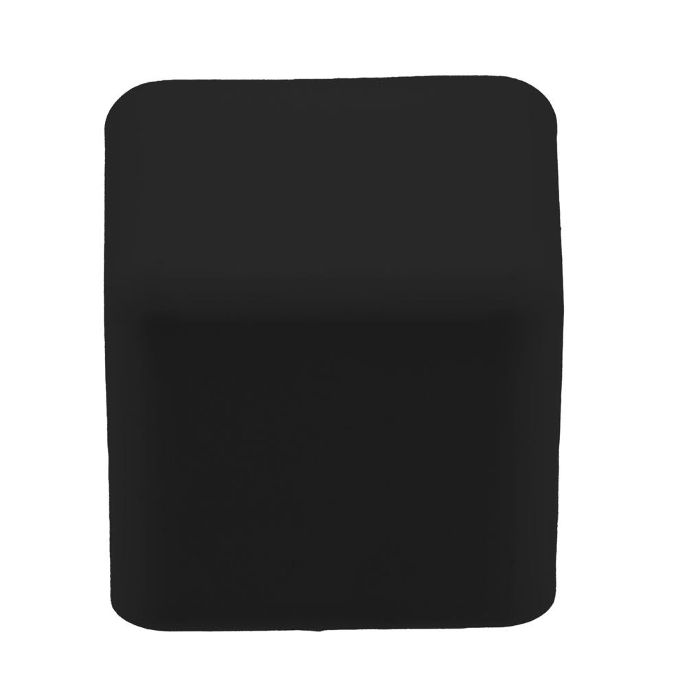 Raceway Outside Corner 2x3.5cm, Black