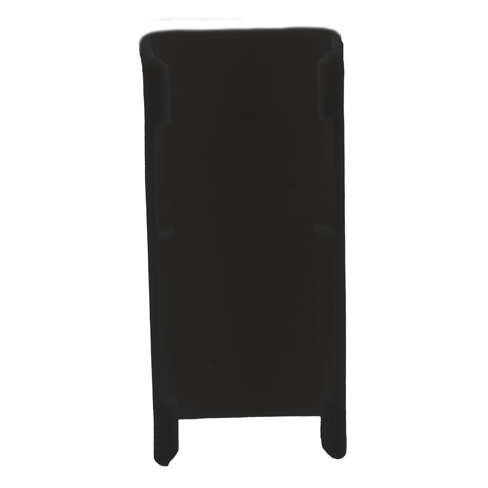 Raceway Splice Fitting 2x3.5cm, Black