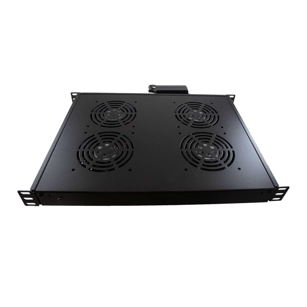 1U 12V DC Four Fan Units - UL, With power cord US