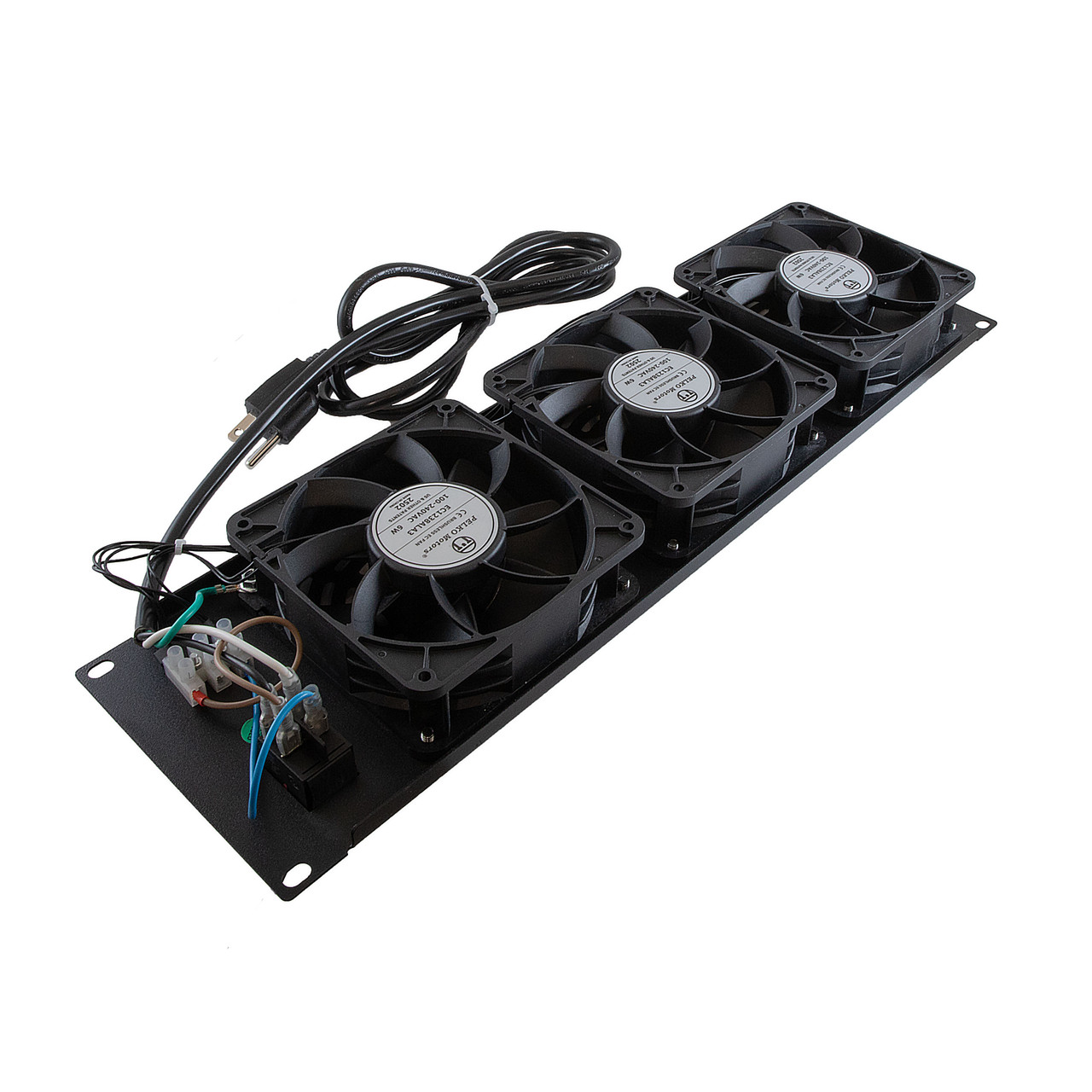 3U 110V AC/EC Three Fan Unit - UL Power Cord US
