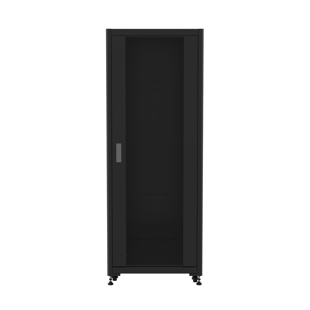 32U Network Cabinet, Quick Assembly, 31.5 in. depth, Black