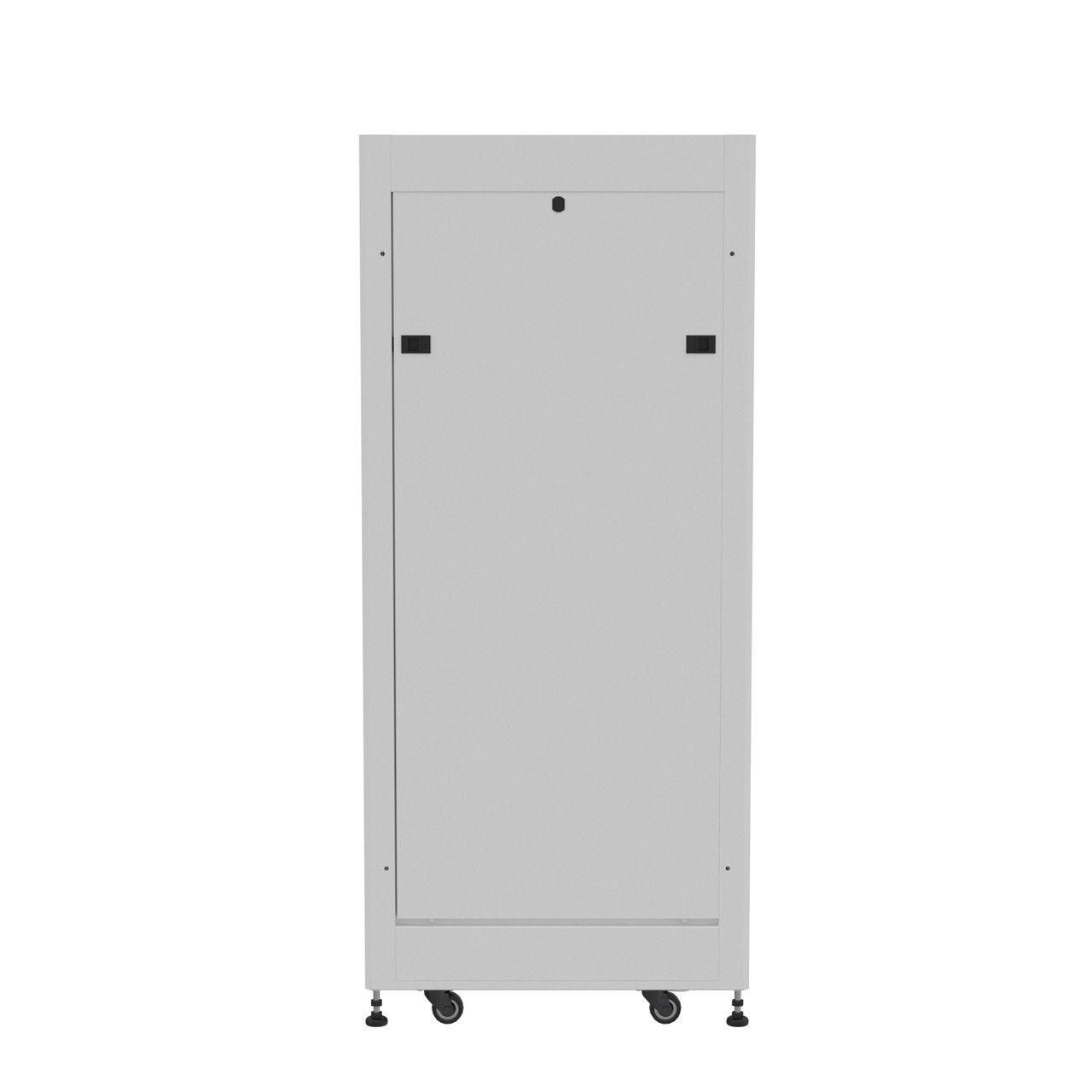 27U Network Cabinet, Quick Assembly, 23 in. depth, Signal White