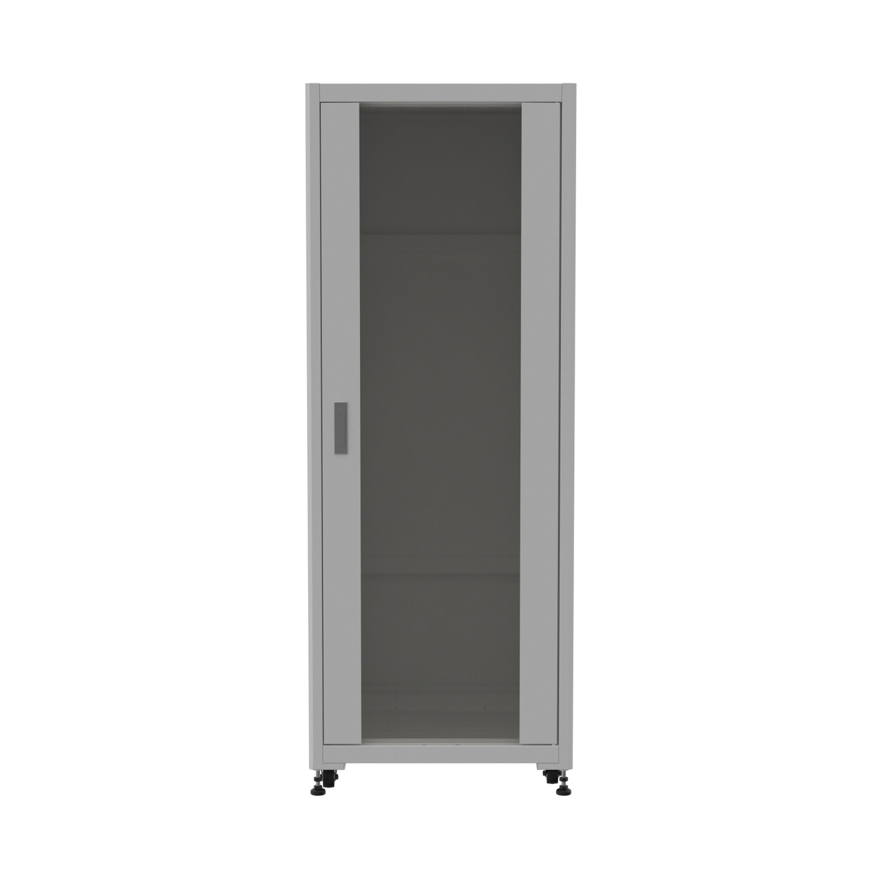 32U Network Cabinet, Quick Assembly, 23 in. depth, Signal White