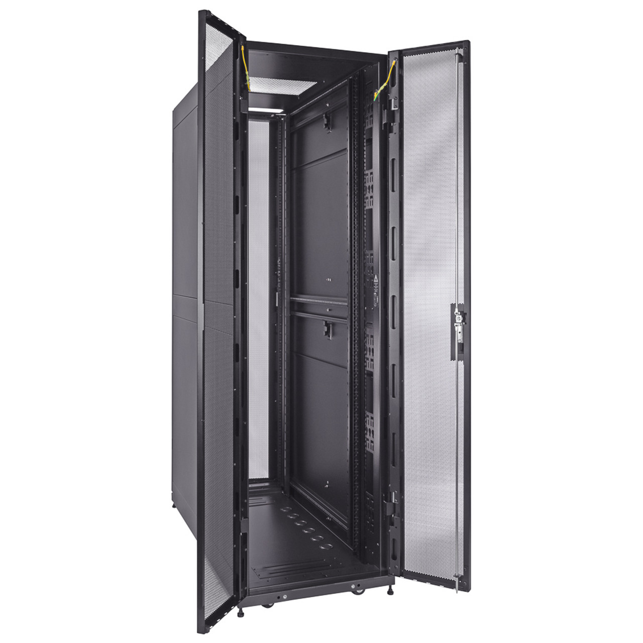 NavePoint 42U Server Rack Cabinet, 1200mm depth, Fan Compatible Top, Perforated Door (Commercial Series)