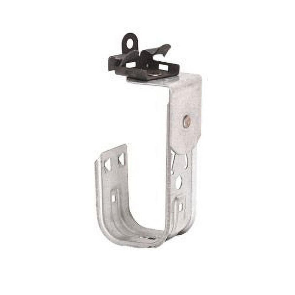 2 Inch J-Hook with Hammer on Beam Clamp Cable Support 5Pk