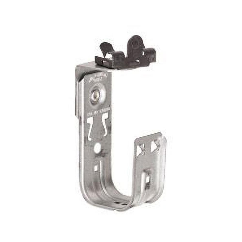 2 Inch J-Hook with Hammer on Beam Clamp Cable Support 5Pk