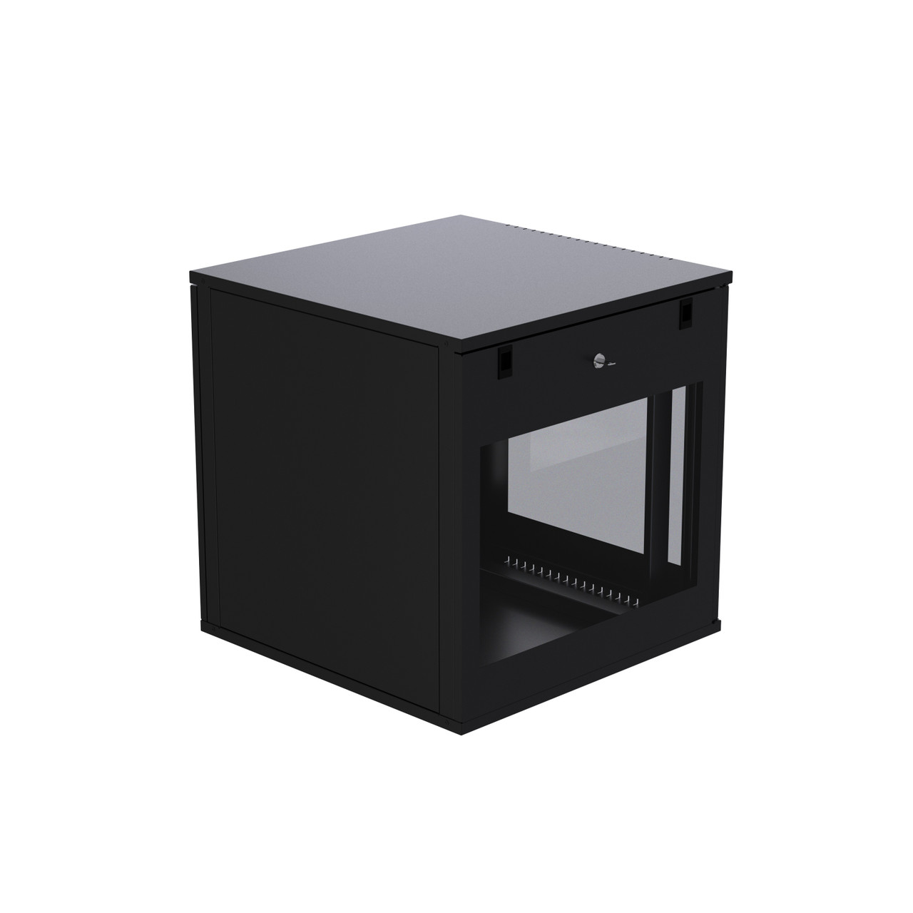 12U ProV2 Wall Mount Network Server Data Cabinet 24-inch Perforated Door Locking Key
