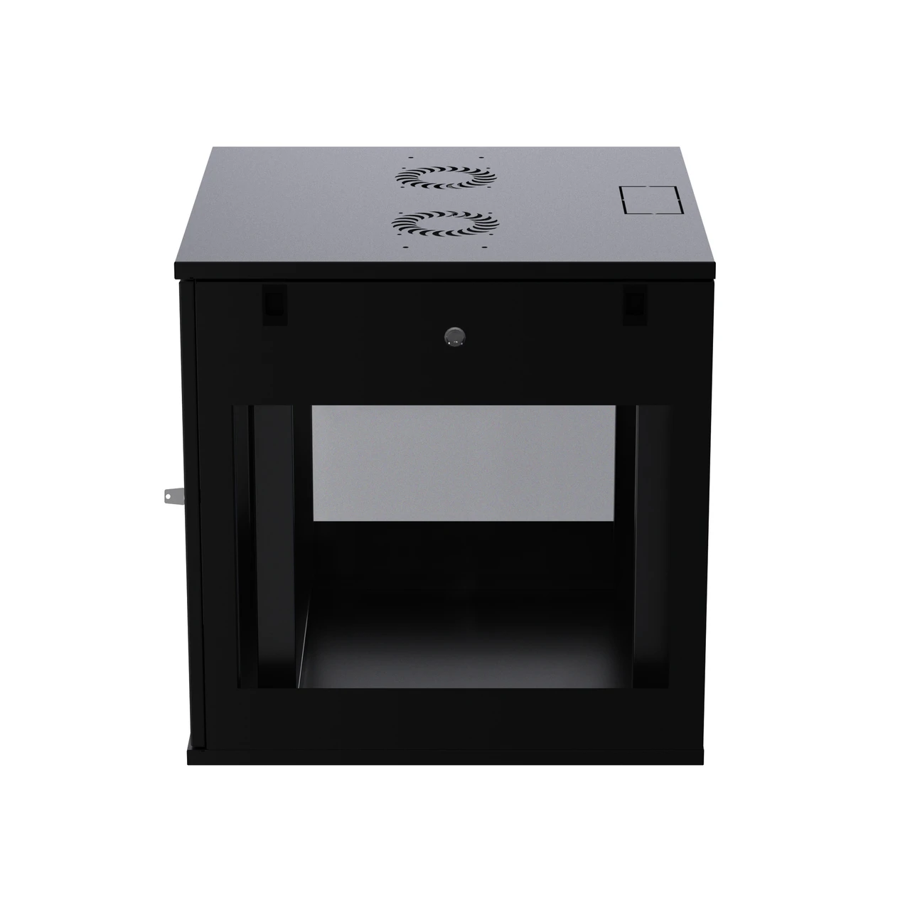 12U ProV2 Wall Mount Network Server Data Cabinet 24-inch Perforated Door Locking Key