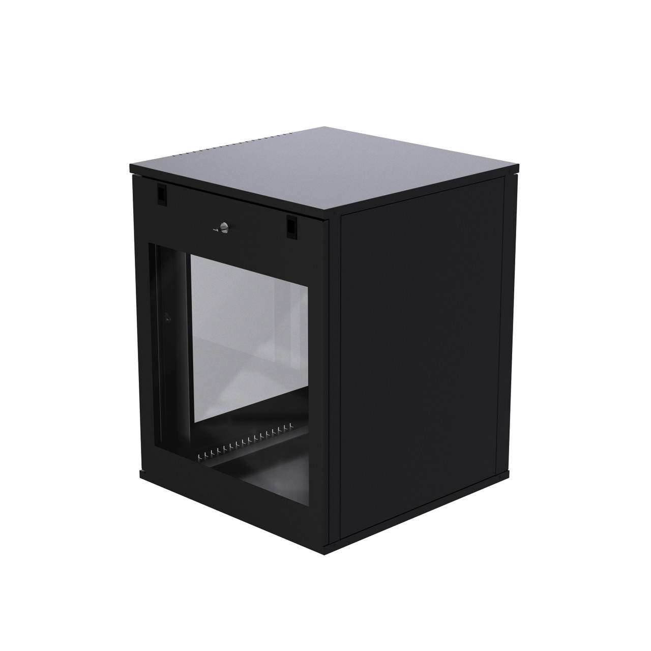 15U ProV2 Wall Mount Network Server Data Cabinet 24-inch Perforated Door Locking Key