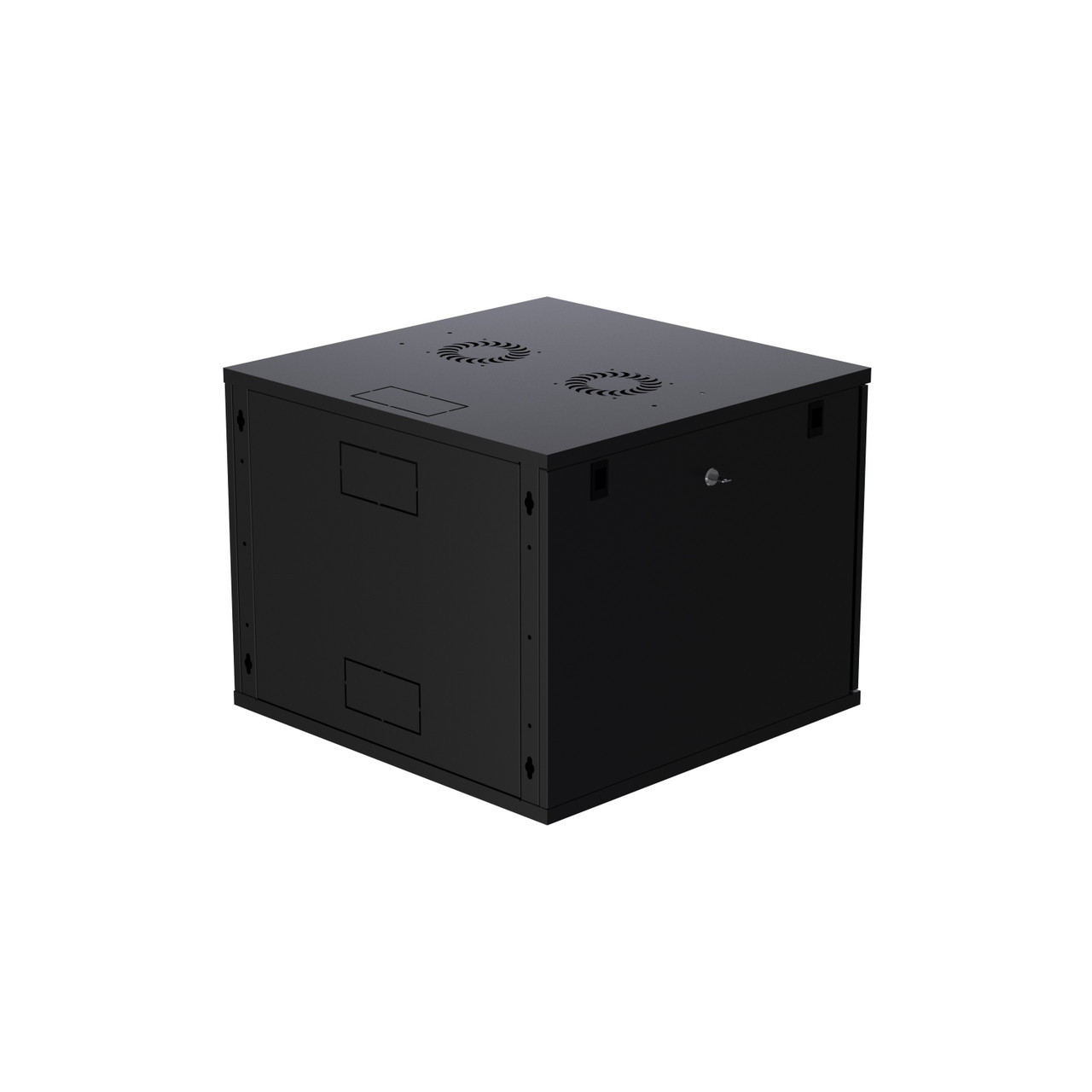 9U ProV2 IT Deluxe Wall Mount Network Server Data Cabinet Rack Glass Door Lock & Key