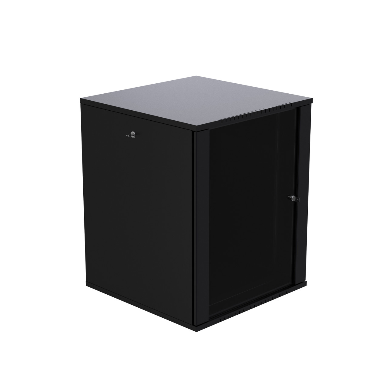 15U ProV2 IT Deluxe Wall Mount Network Server Data Cabinet Rack Glass Door Lock & Key