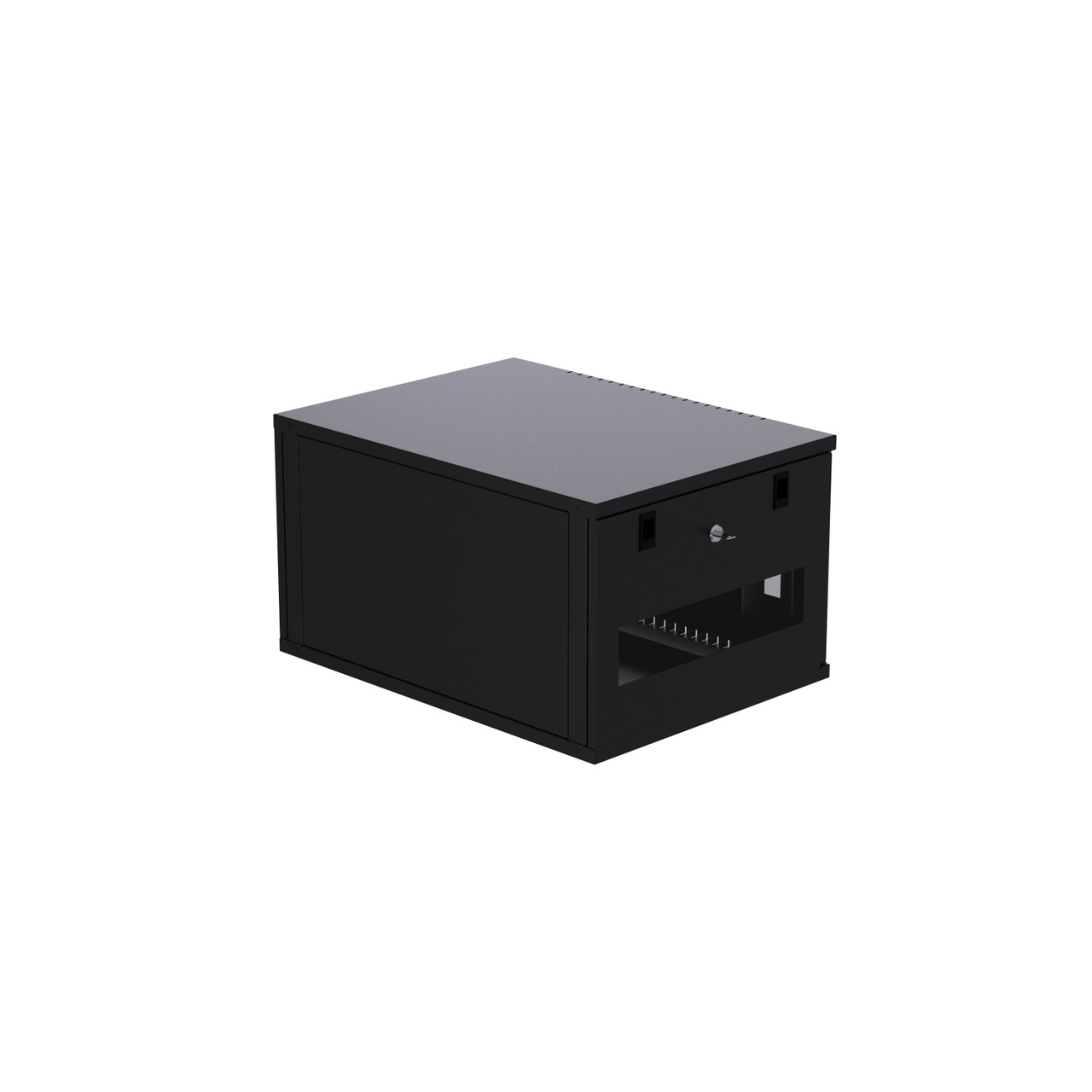 6U ProV2 IT Wall Mount Network Server Data Cabinet Rack Perforated Door Locking Key