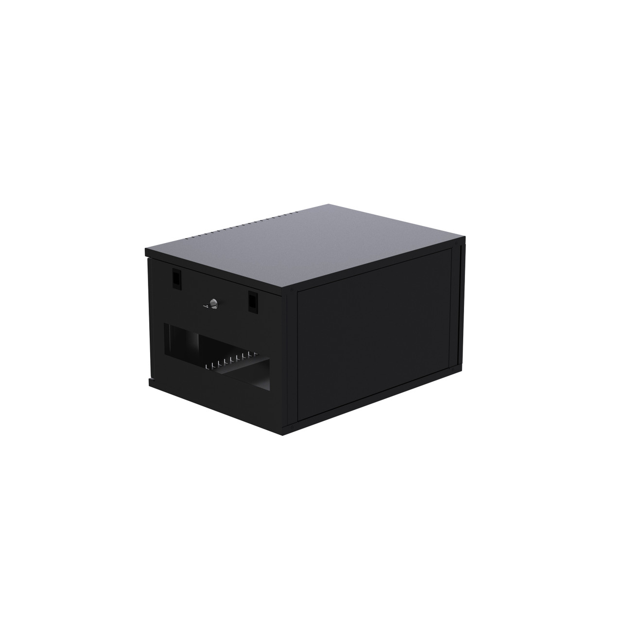 6U ProV2 IT Wall Mount Network Server Data Cabinet Rack Perforated Door Locking Key