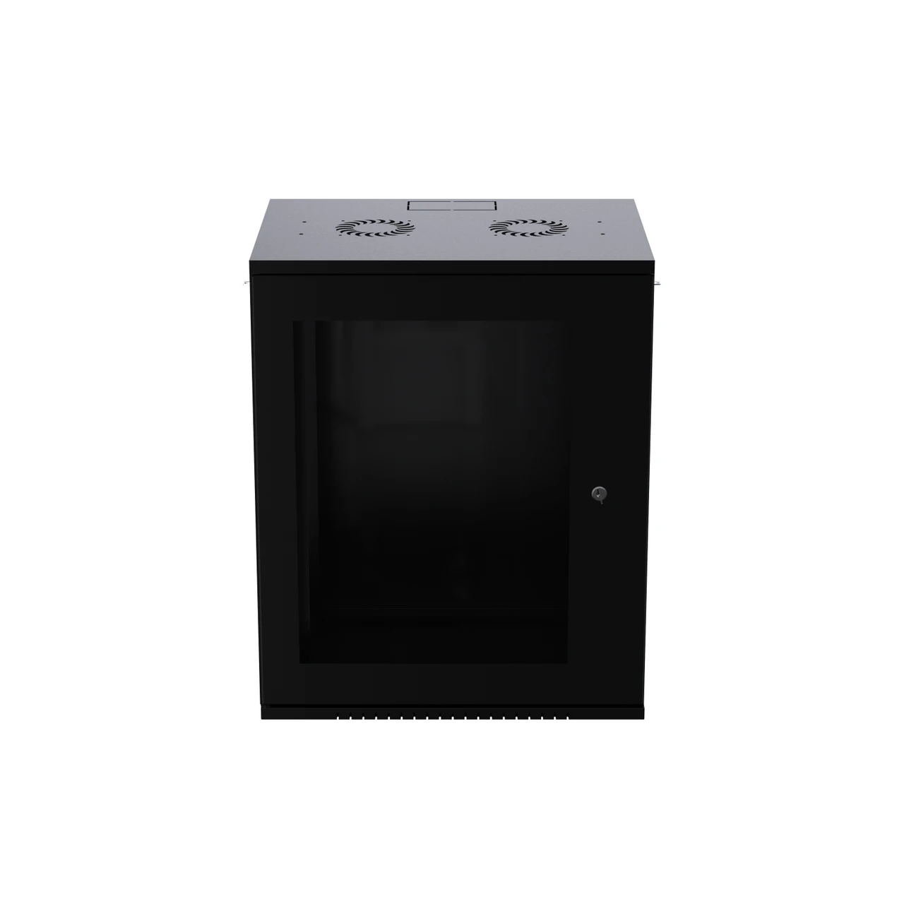 15U ProV2 IT Wall Mount Network Server Data Cabinet Rack Perforated Door Locking Key