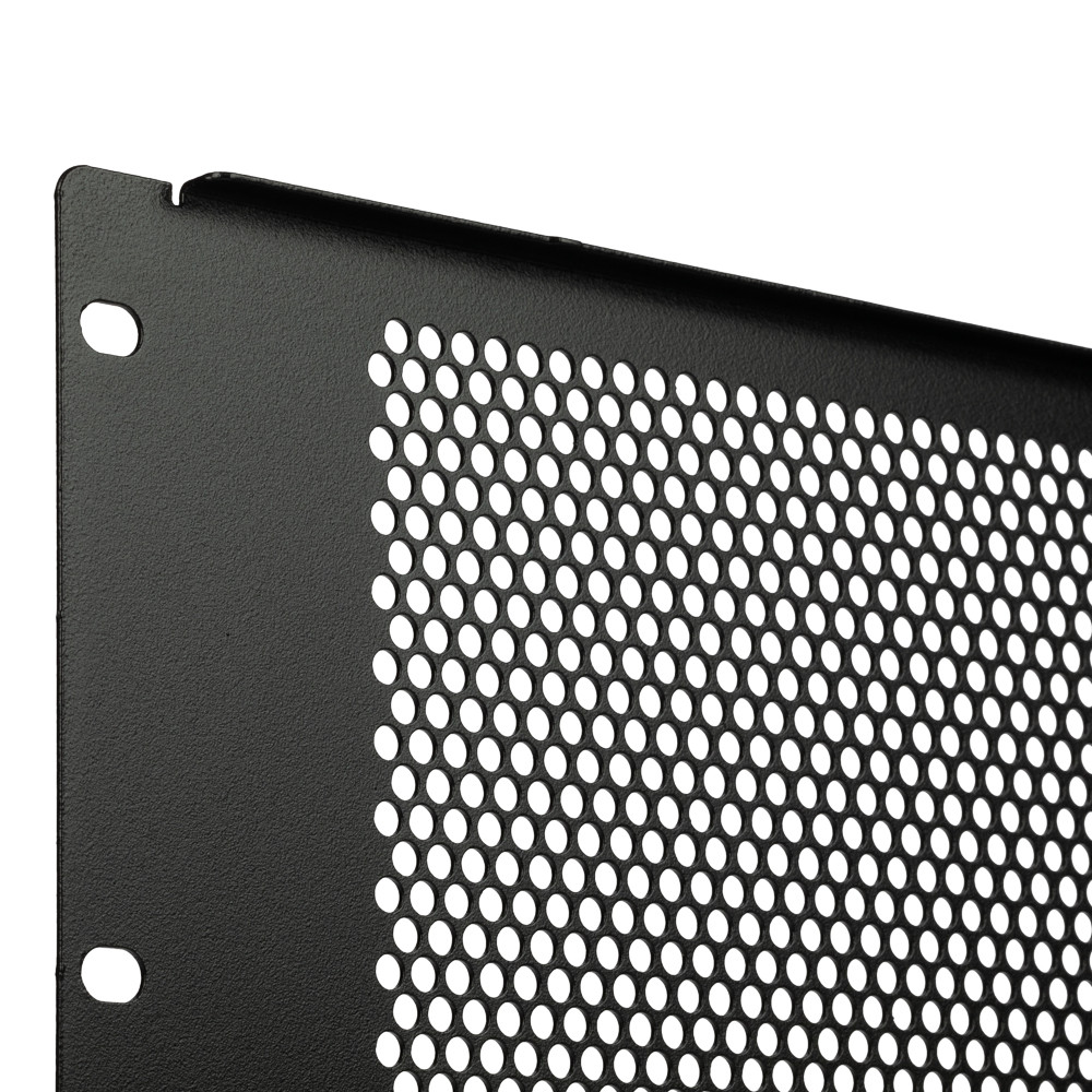 NavePoint 1U Blank Rack Mount Spacer Panel (Perforated Venting