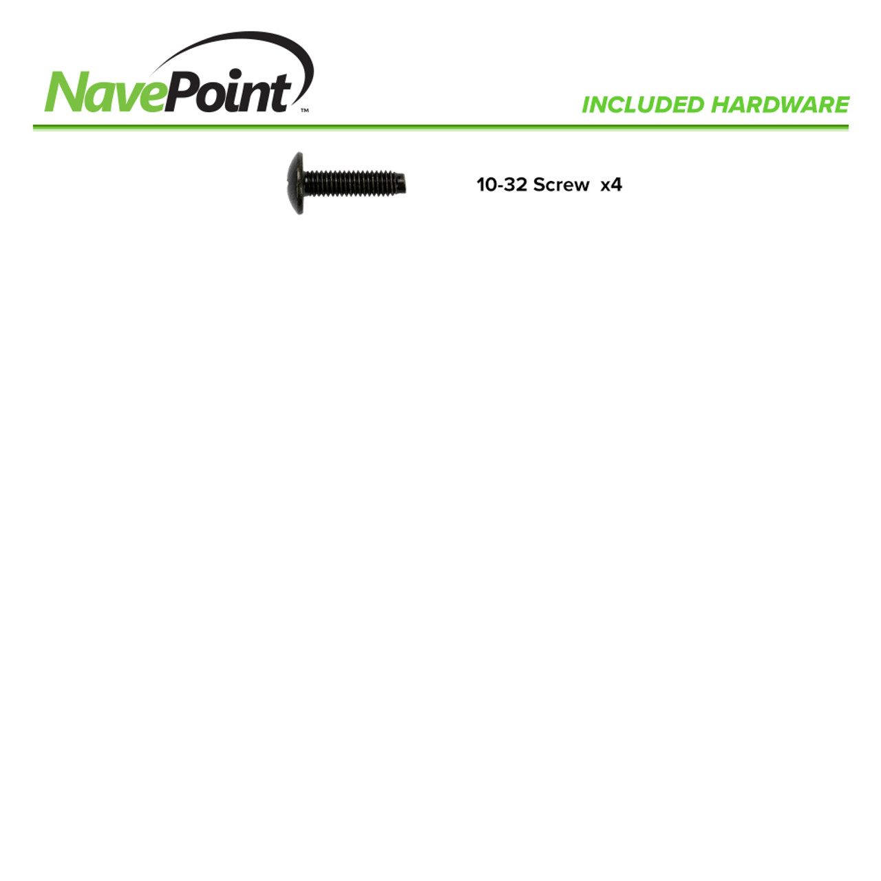 NavePoint 2U Blank Rack Mount Spacer Panel (Perforated Venting)