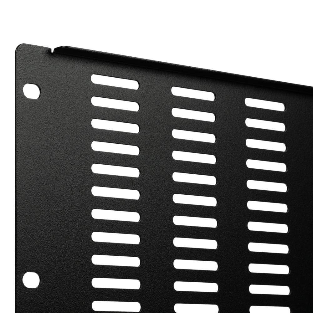 NavePoint 7U Blank Rack Mount Spacer Panel (Slotted Venting): Rack